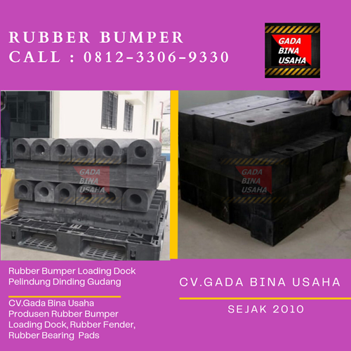 Rubber Bumper Loading Dock (Karet Bumper Gudang)