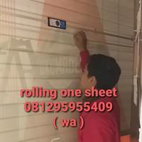 jual rolling door onesheet