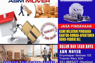 Jasa Pindah Rumah Kantor Kos Mobil Motor ABM Mover Surabaya