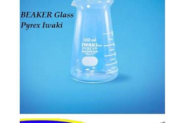 Jual BEAKER Glass ( Pyrex Iwaki ) .