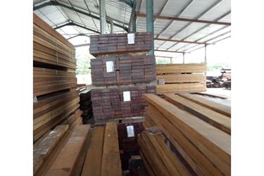 Produksi Flooring Kayu Merbau