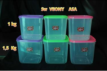 Toples Segi plastik Veony merk ASA