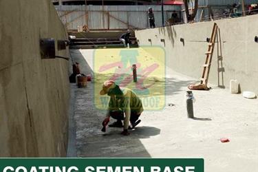 Jasa Aplikasi Waterproofing Coating Sement Base