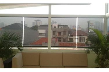 Tirai Hujan, Roller Blind Exterior, Tirai Teras Balkon