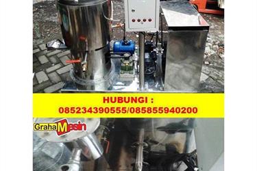 Mesin Evaporator Vacuum Pengurang Kadar Air Minyak Vco