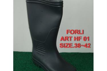 Sepatu Boot Forli Panjang Hitam Dan Hijau