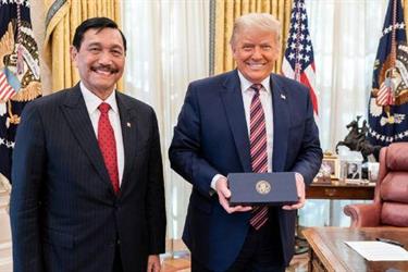 Luhut Cerita Bertemu Trump di Gedung Putih hingga Oleh-oleh Rp 28 T