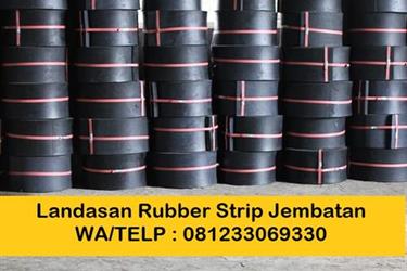 Landasan Rubber Strip Jembatan