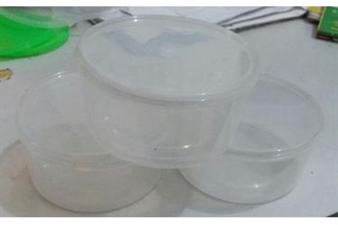 Toples Plastik 500 Gram Bening