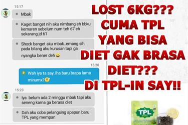 Distributor Teh Peluntur Lemak ( New Tpl) Surabaya