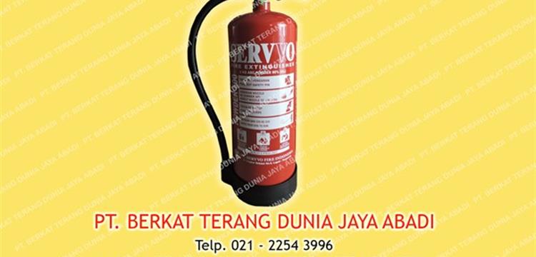 Tabung Apar kap. 6 Kg ABC Dry Powder merk SERVVO