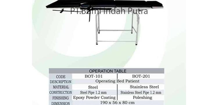 Operating Table Meja Operasi Murah