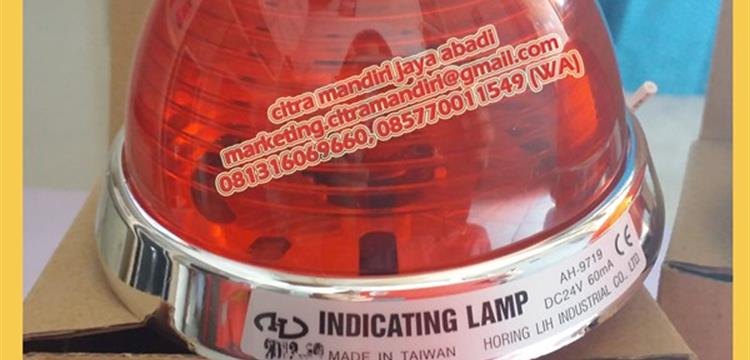 Indicating Lamp merk Horinglih made in Taiwan type AH-9719