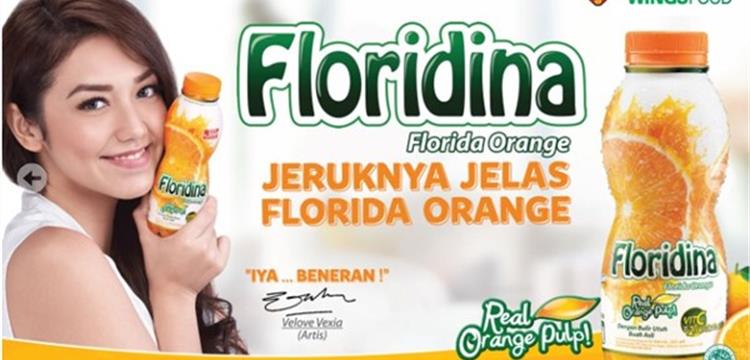 Floridina, Minuman Sari Jeruk Botol 360 Ml