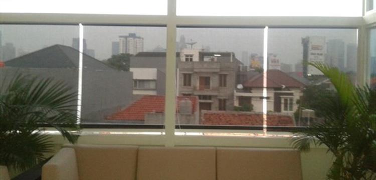 Tirai Hujan, Roller Blind Exterior, Tirai Teras Balkon