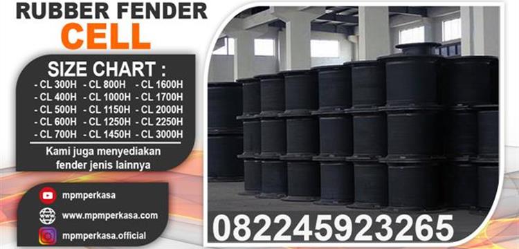 Rubber Fender Tipe Bergbai Jenis dan Ukuran