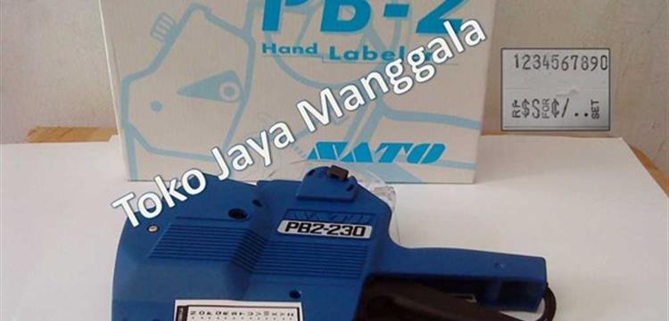 Mesin penempel harga SATO PB2-230( hand gun label 2 line)