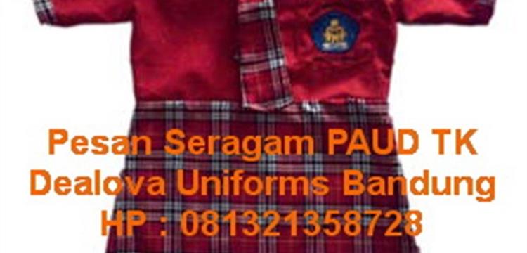 Terima Pesanan Seragam Sekolah Paud TK