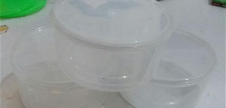 Toples Plastik 500 Gram Bening