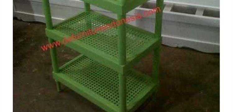 rattan furniture Rattan shelf Shoe s n Sandals defurnitureindonesia DFRIO - 15