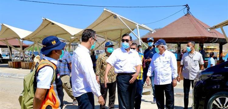 Luhut Pantau Pabrik Mobil Listrik di Bekasi